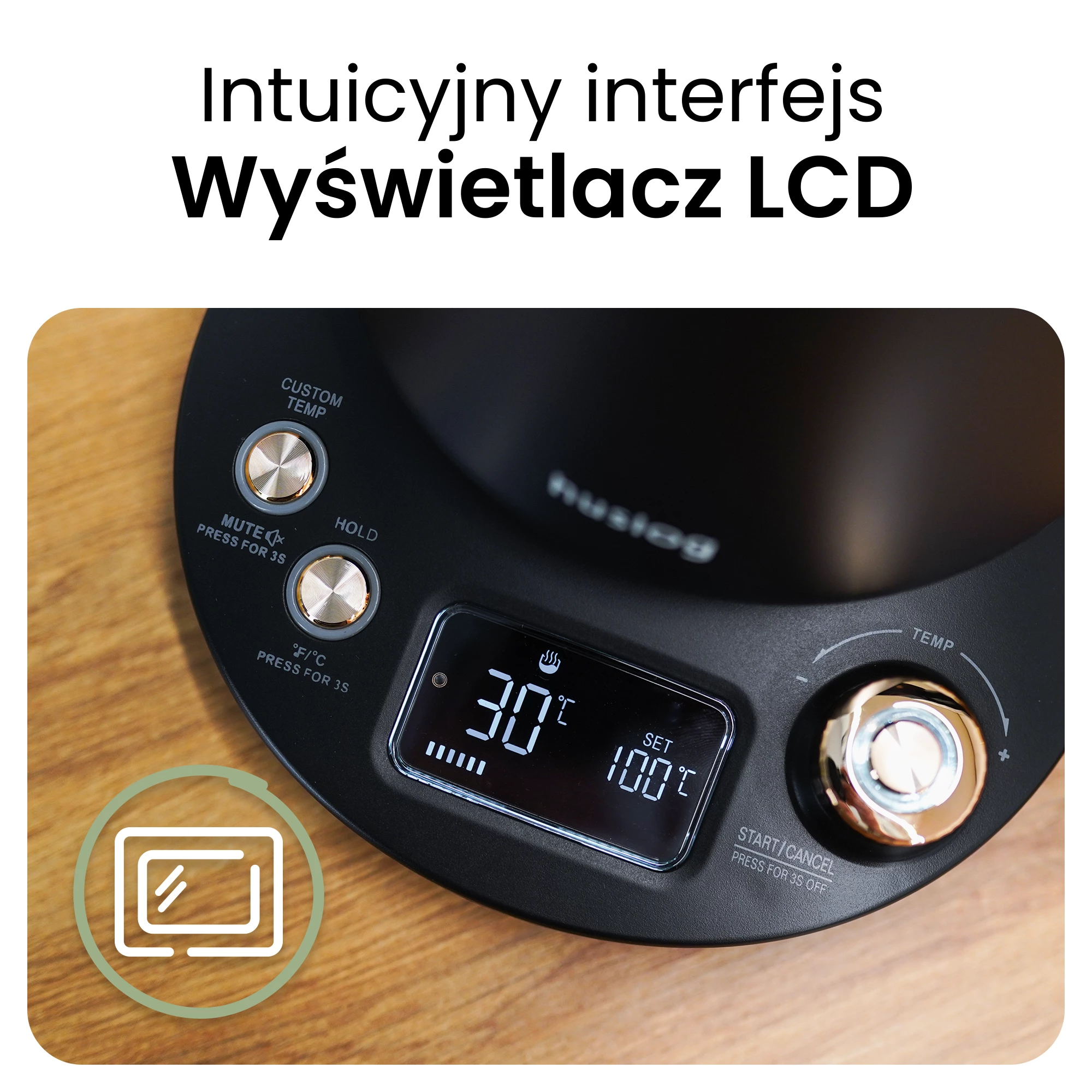 2Czajnik z podstawką sterującą