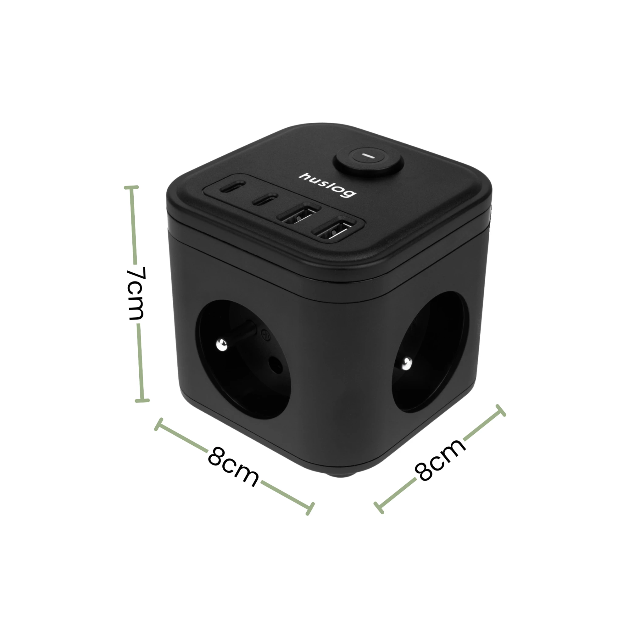 6Przedłużacz kostka z USB - HUS1003