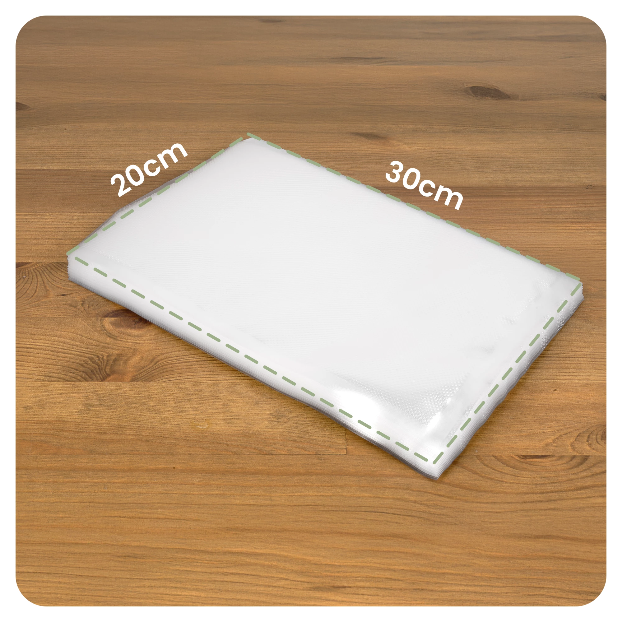 2Worki do zgrzewarki próżniowej 50x20x30