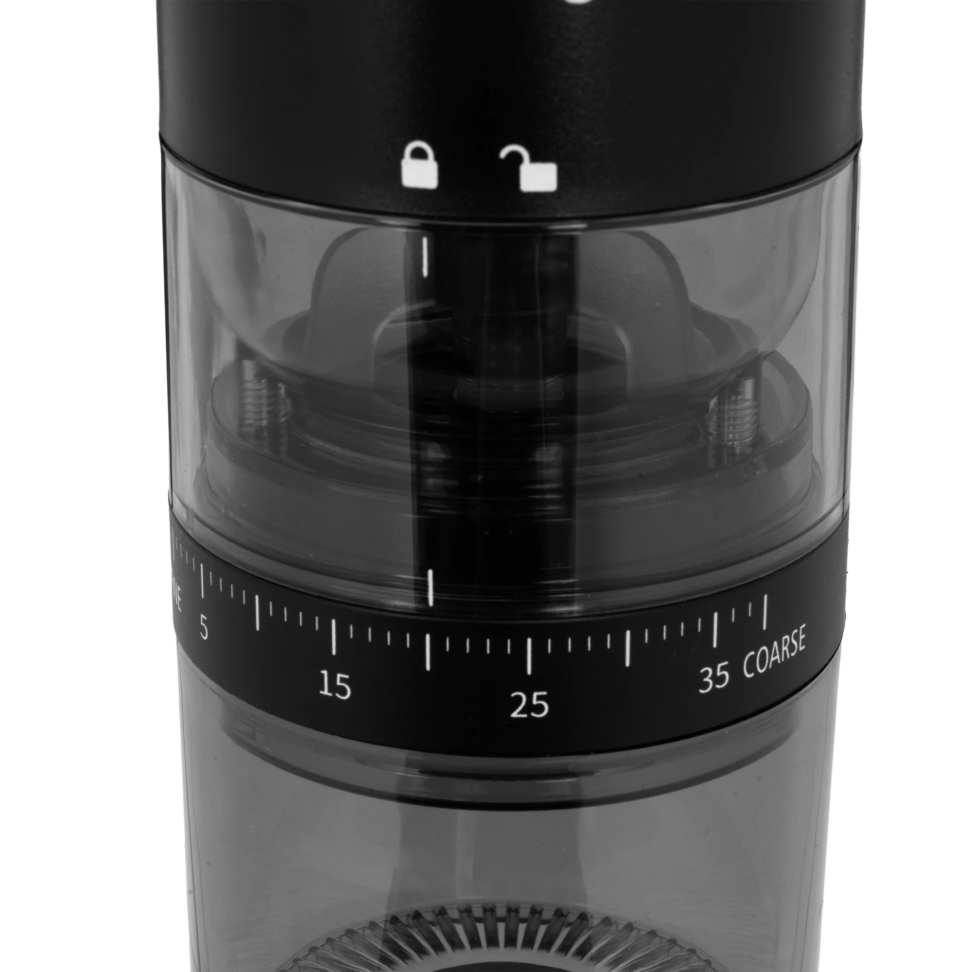 6Młynek bezprzewodowy do kawy z okienkiem