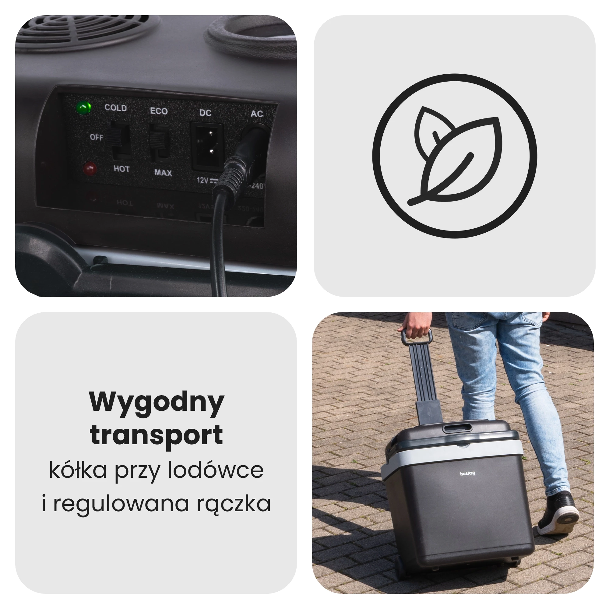 4Lodówka turystyczna na kółkach 33 L