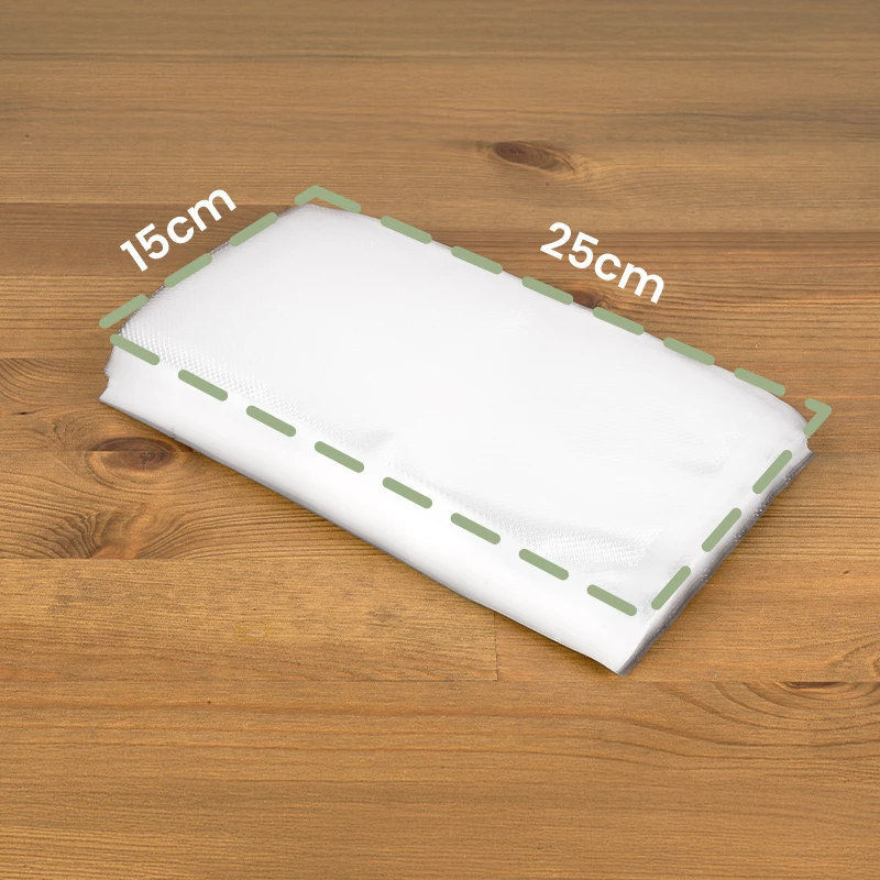 Velký rozměr sáčku 15x25 cm