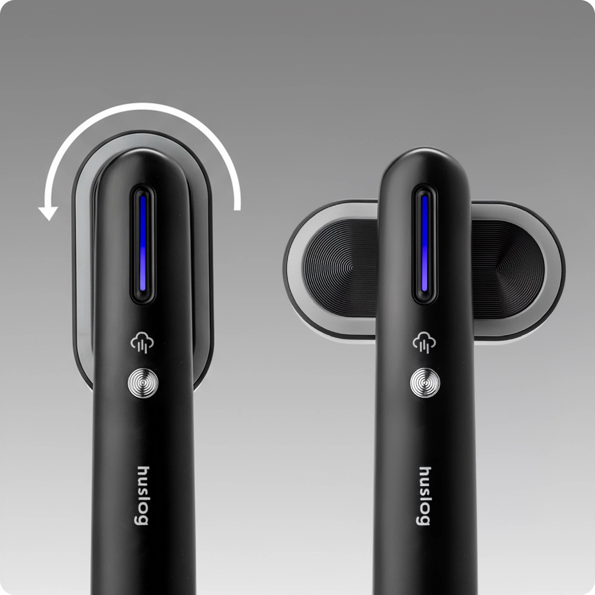 5Parownica z obrotową głowicą czarna