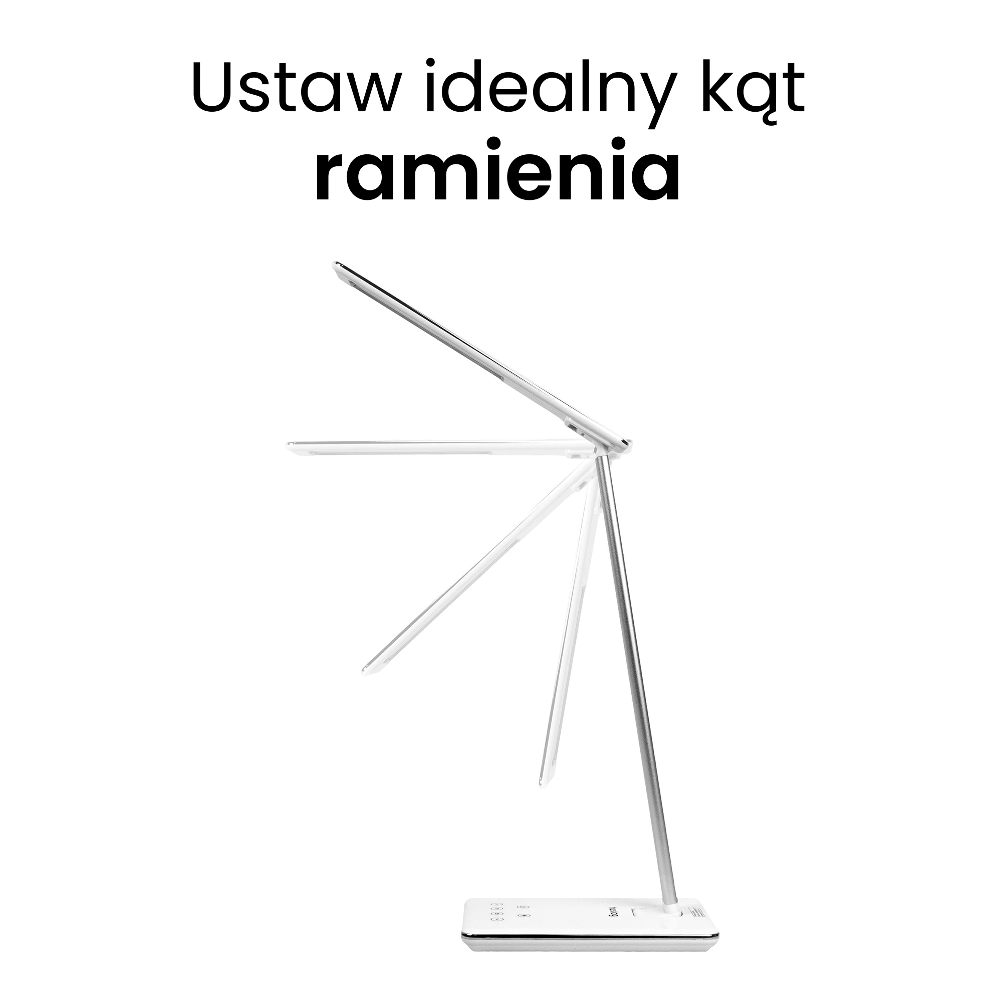 3Lampka biurkowa biała