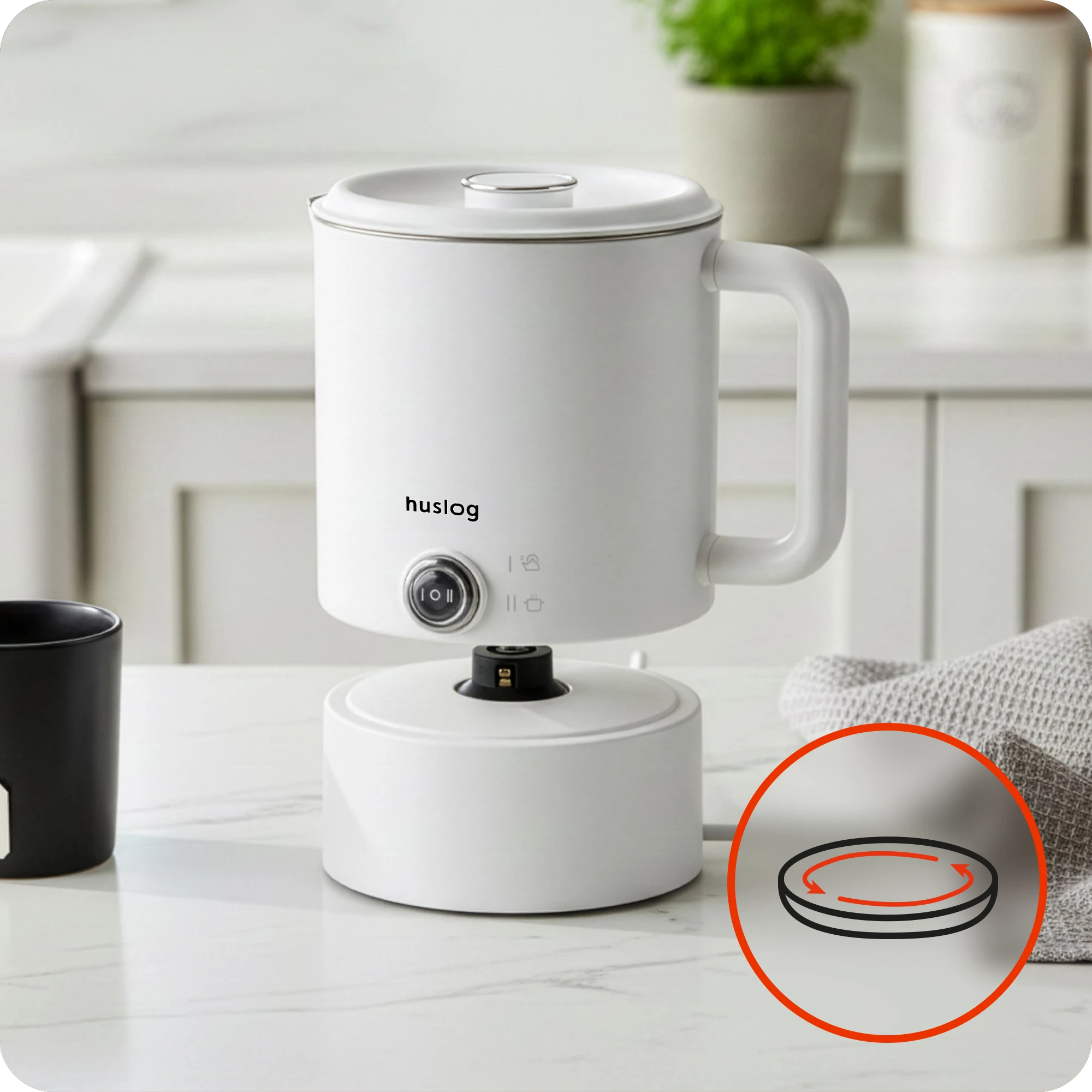 3Czajnik podróżny 2w1 z funkcją garnka 0,8L