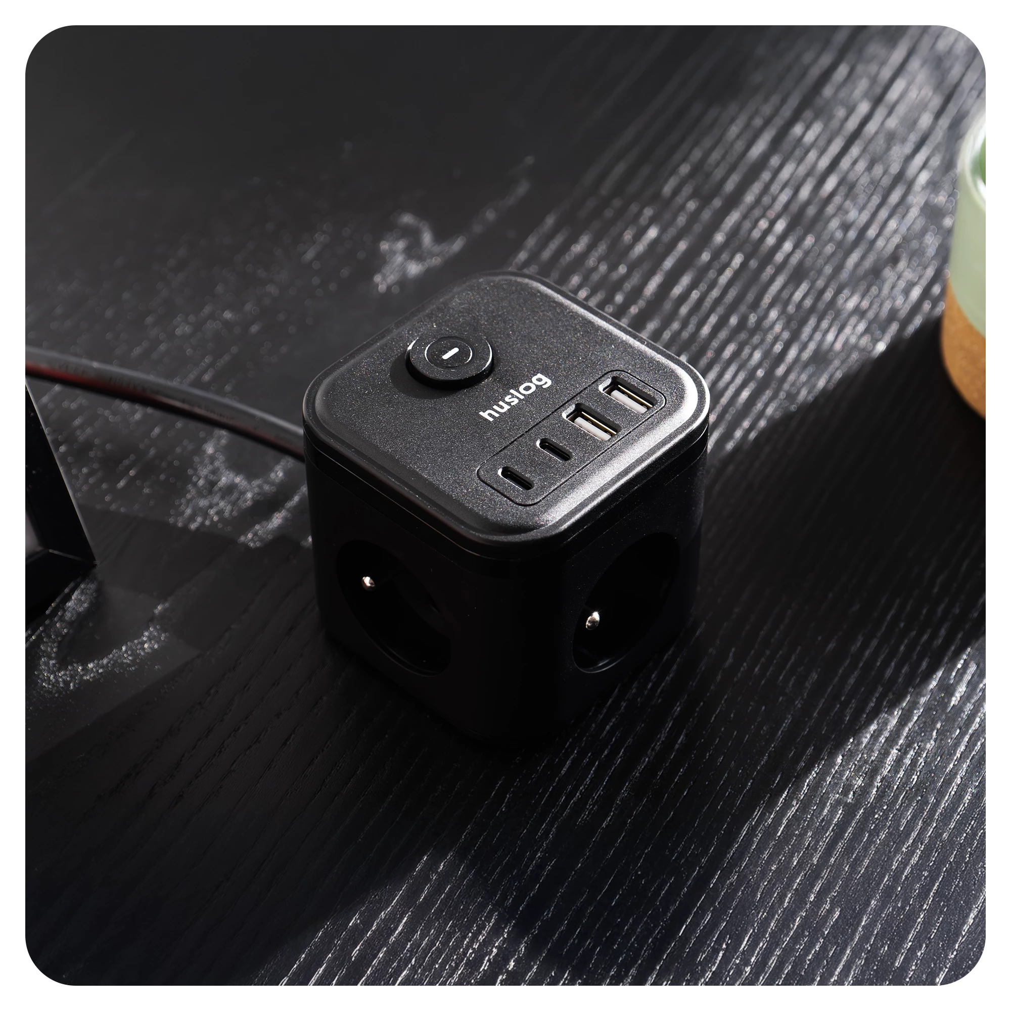 1Przedłużacz kostka z USB - HUS1003