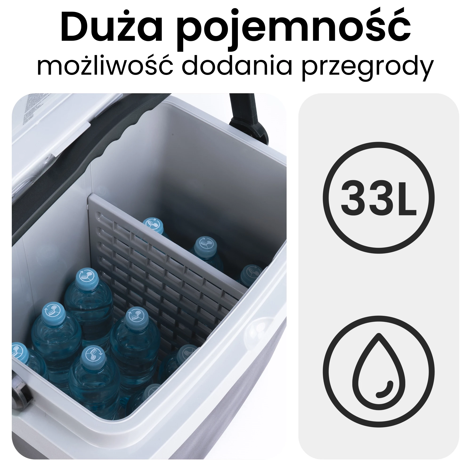 2Lodówka turystyczna na kółkach 33 L