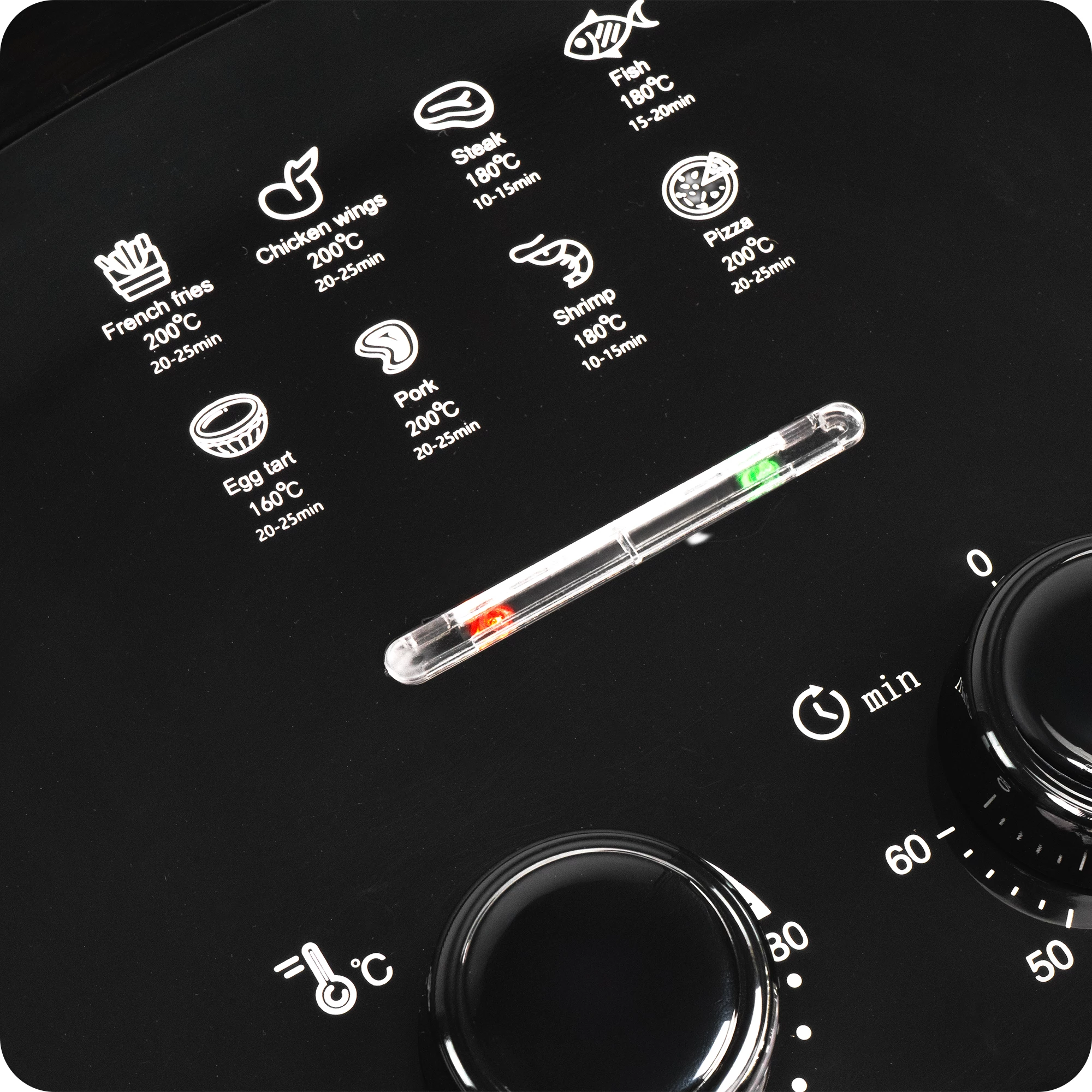 7Frytkownica beztłuszczowa 3,5L, 1400W Air Fryer