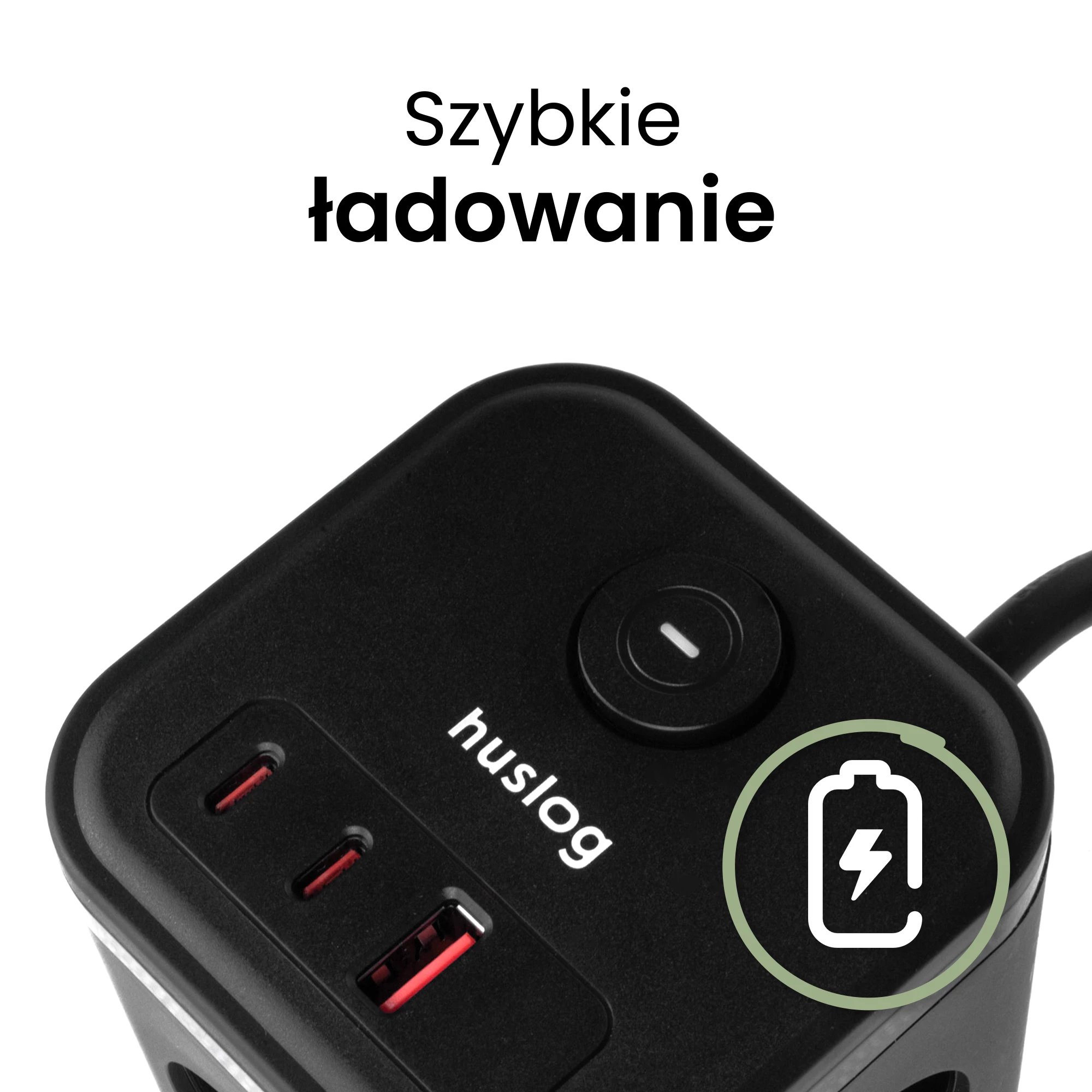 2Przedłużacz kostka PD 20W - HUS1002