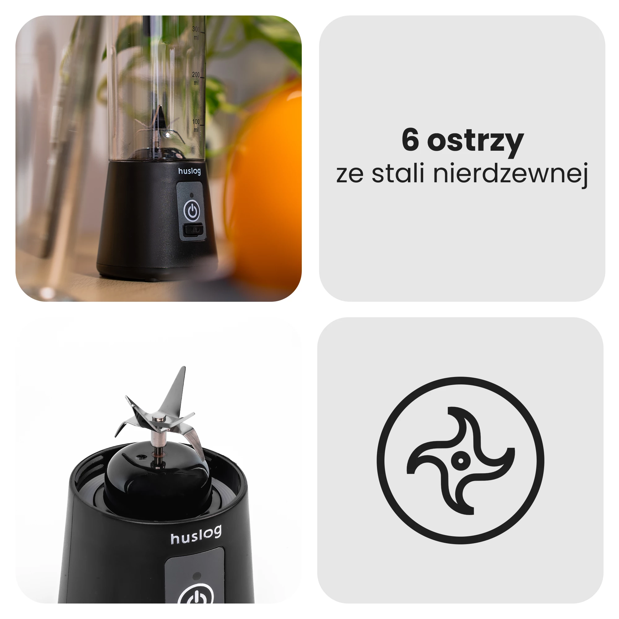 2Blender bezprzewodowy TO GO 180W