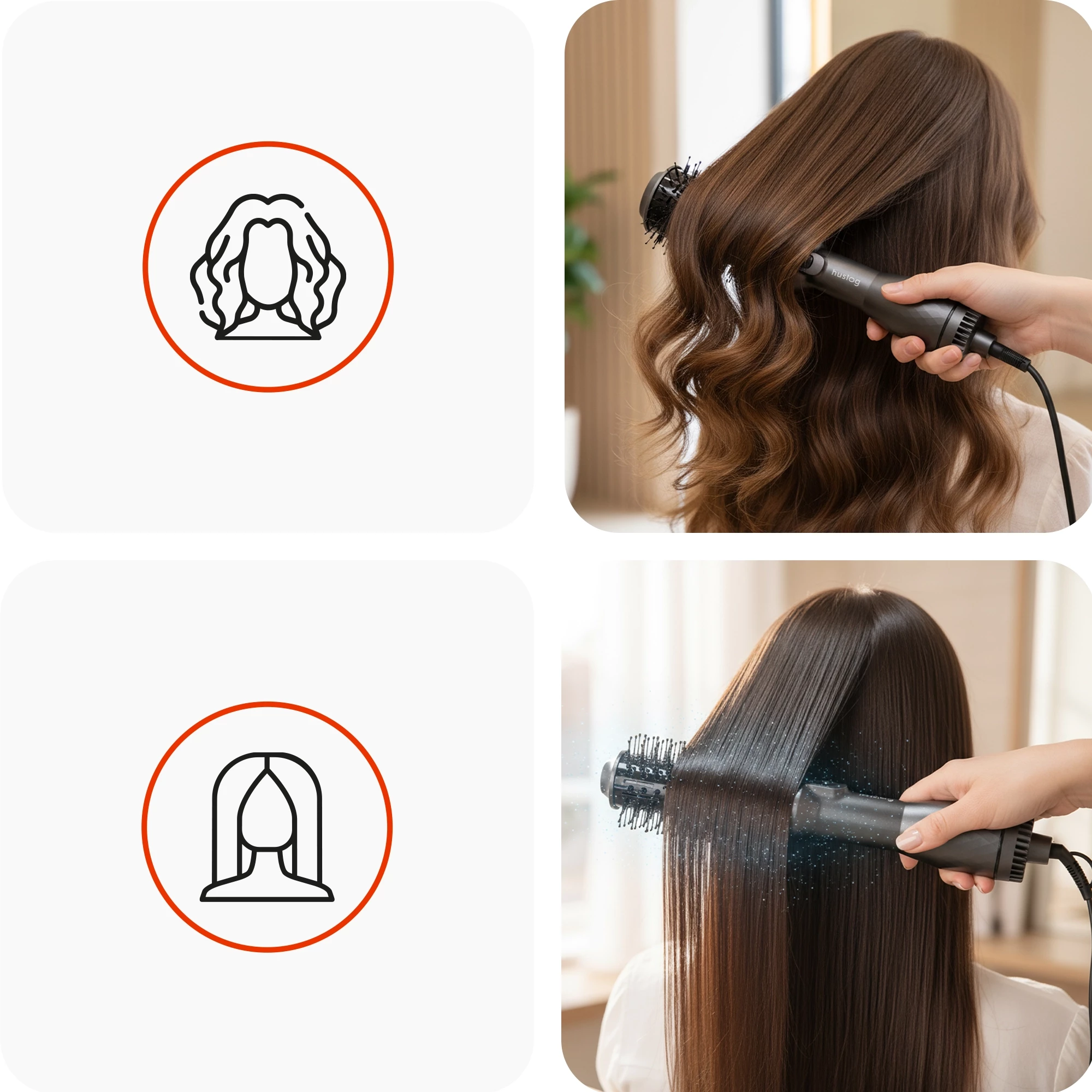 2Suszarko-lokówka z jonizacją