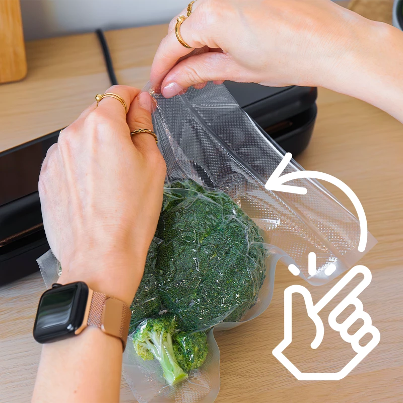 Jednotlivé sáčky bez řezání