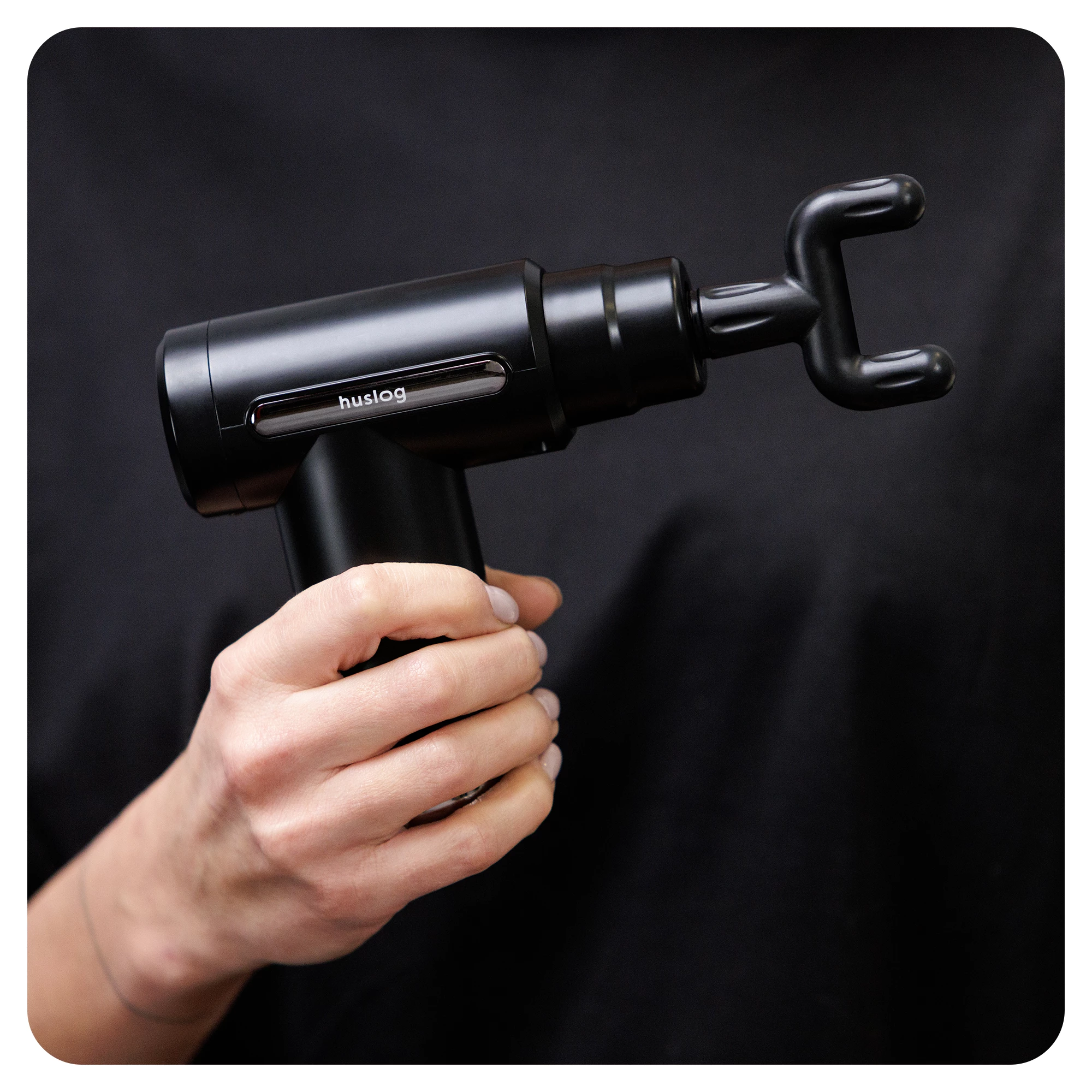 6Masażer wibracyjny do ciała Pistolet, 4 końcówki, etui w zestawie