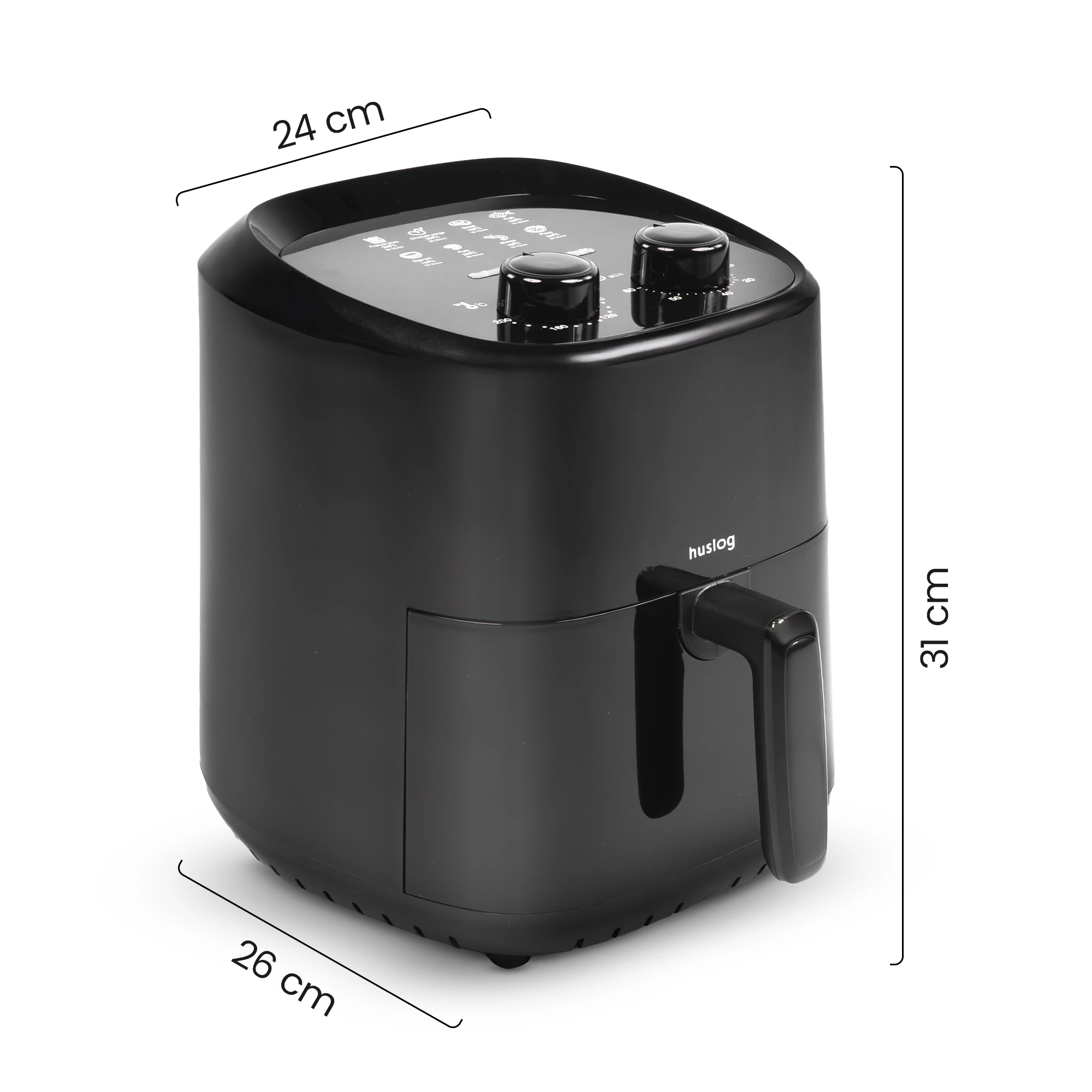 9Frytkownica beztłuszczowa 3,5L, 1400W Air Fryer