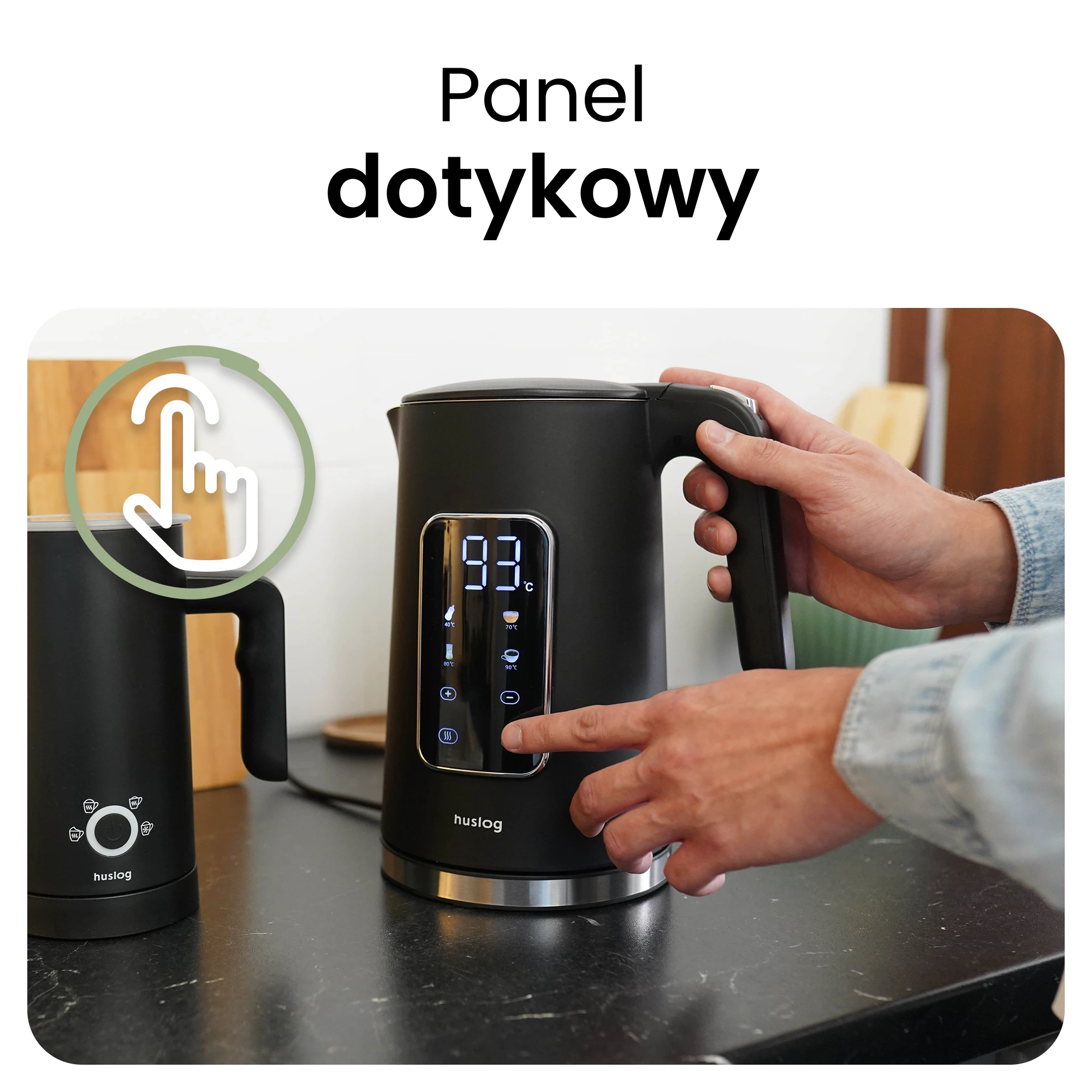 4Czajnik z panelem dotykowym
