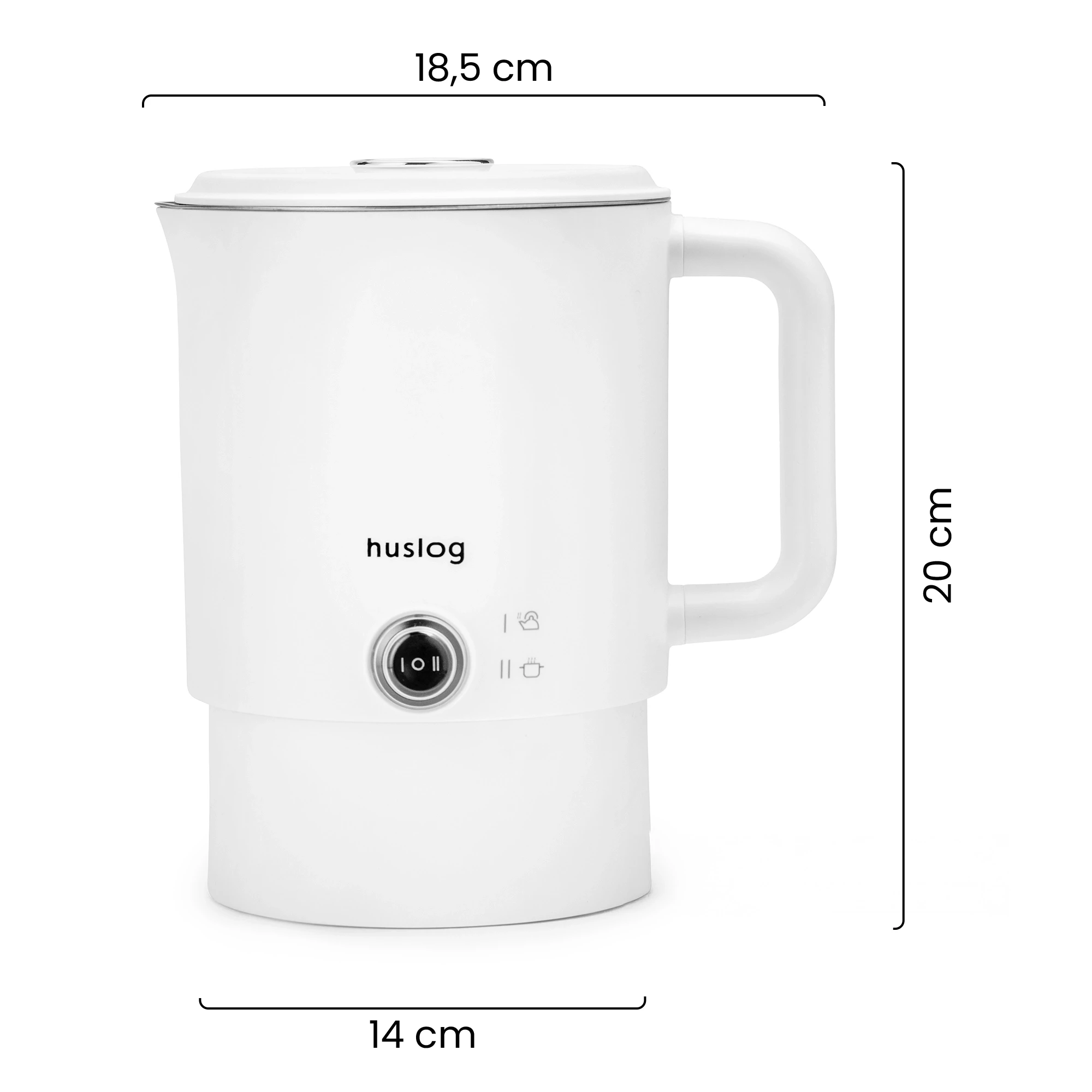 12Czajnik podróżny 2w1 z funkcją garnka 0,8L