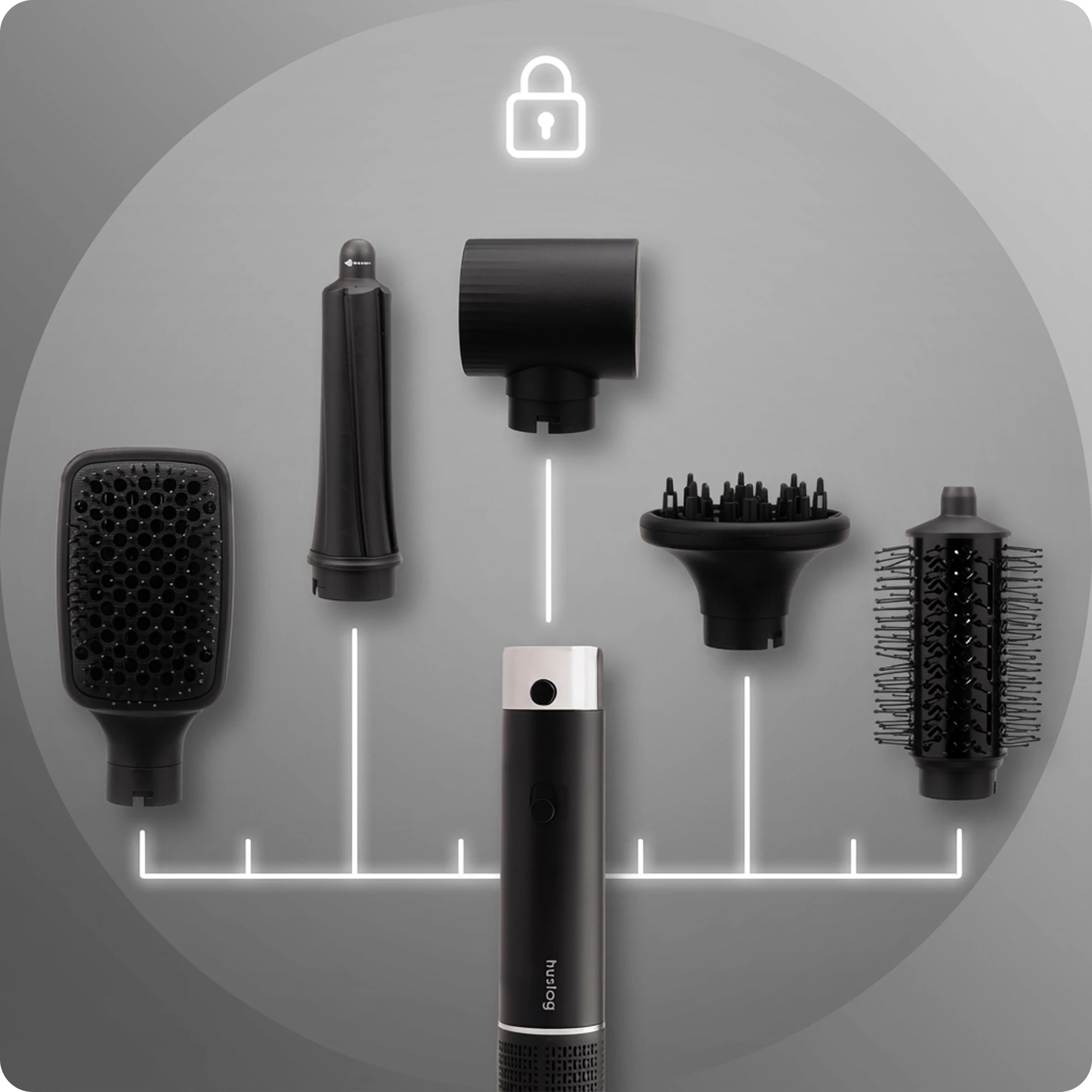 2Multistyler suszarko-lokówka 6w1 1200W