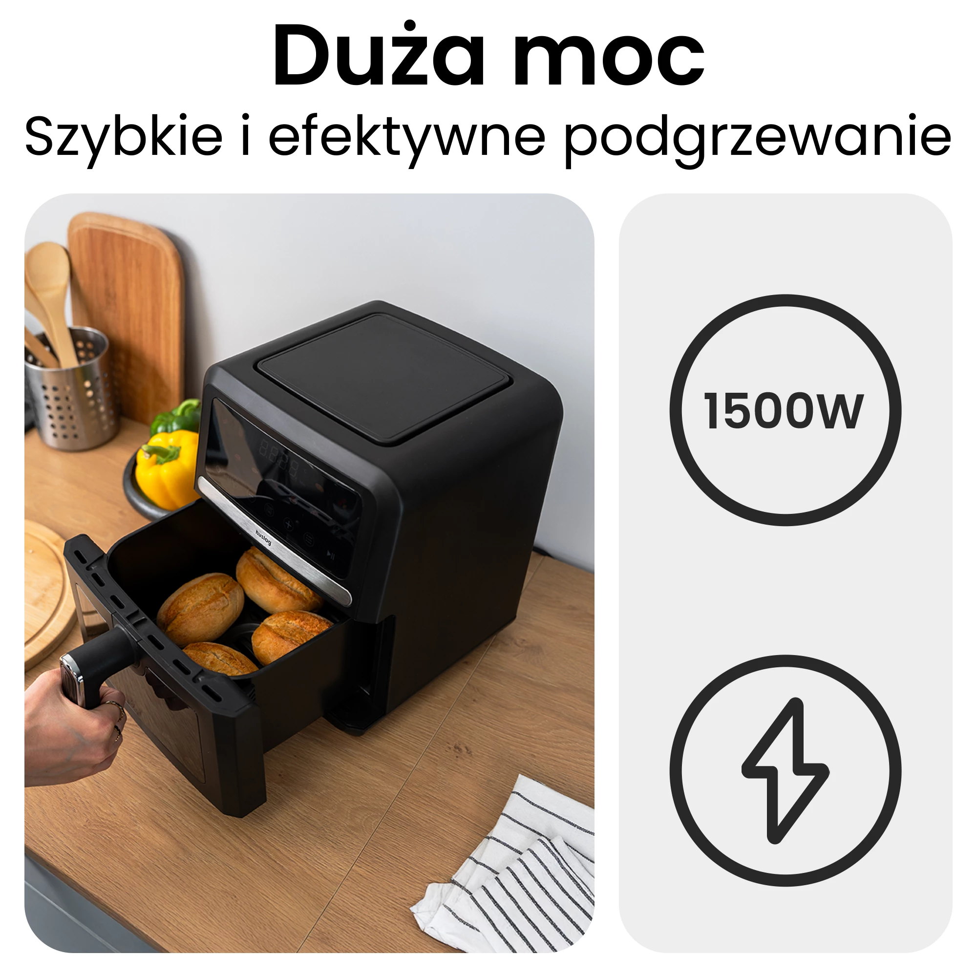 2Frytkownica 1500 W