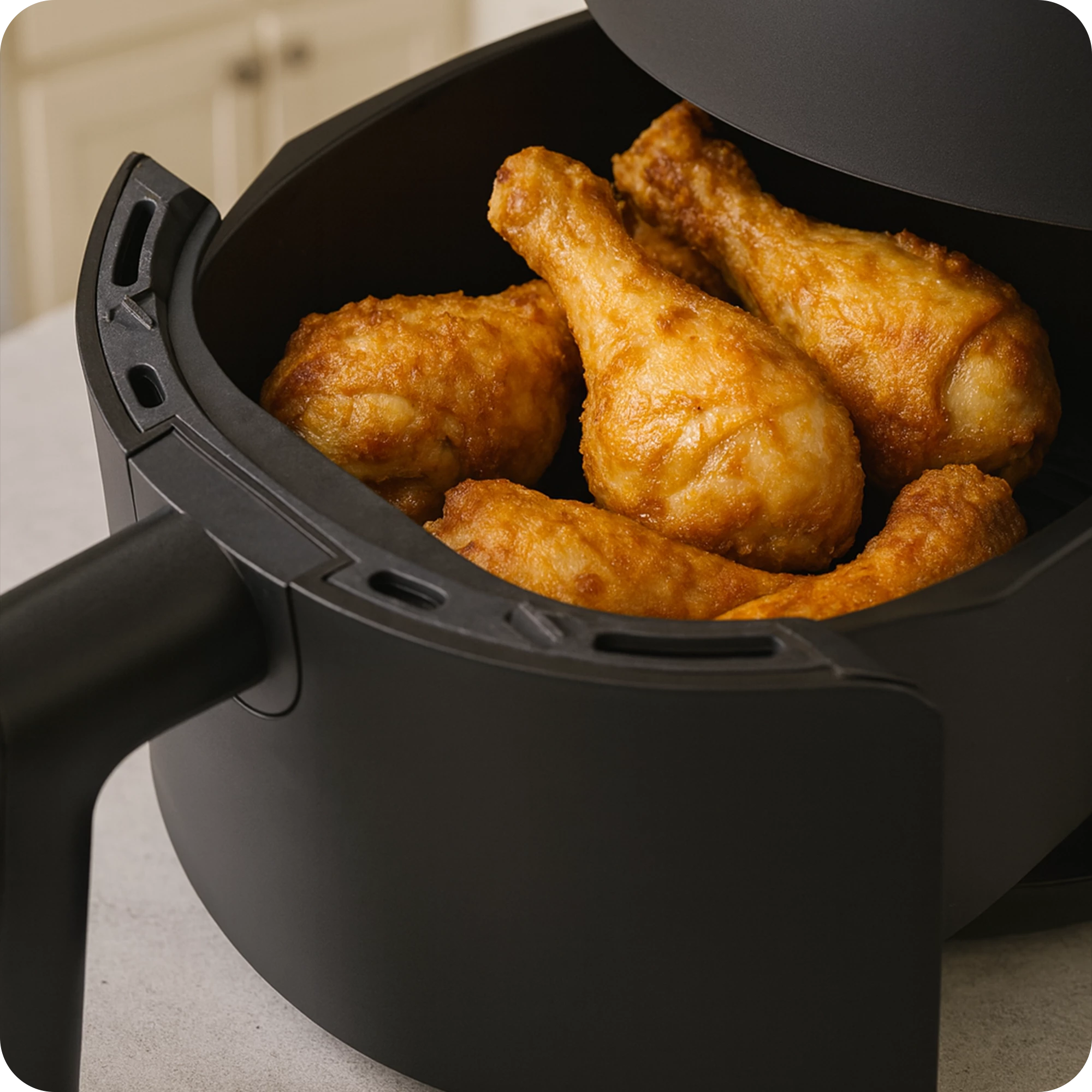 6Frytkownica beztłuszczowa 2,3L, 1000W Air Fryer