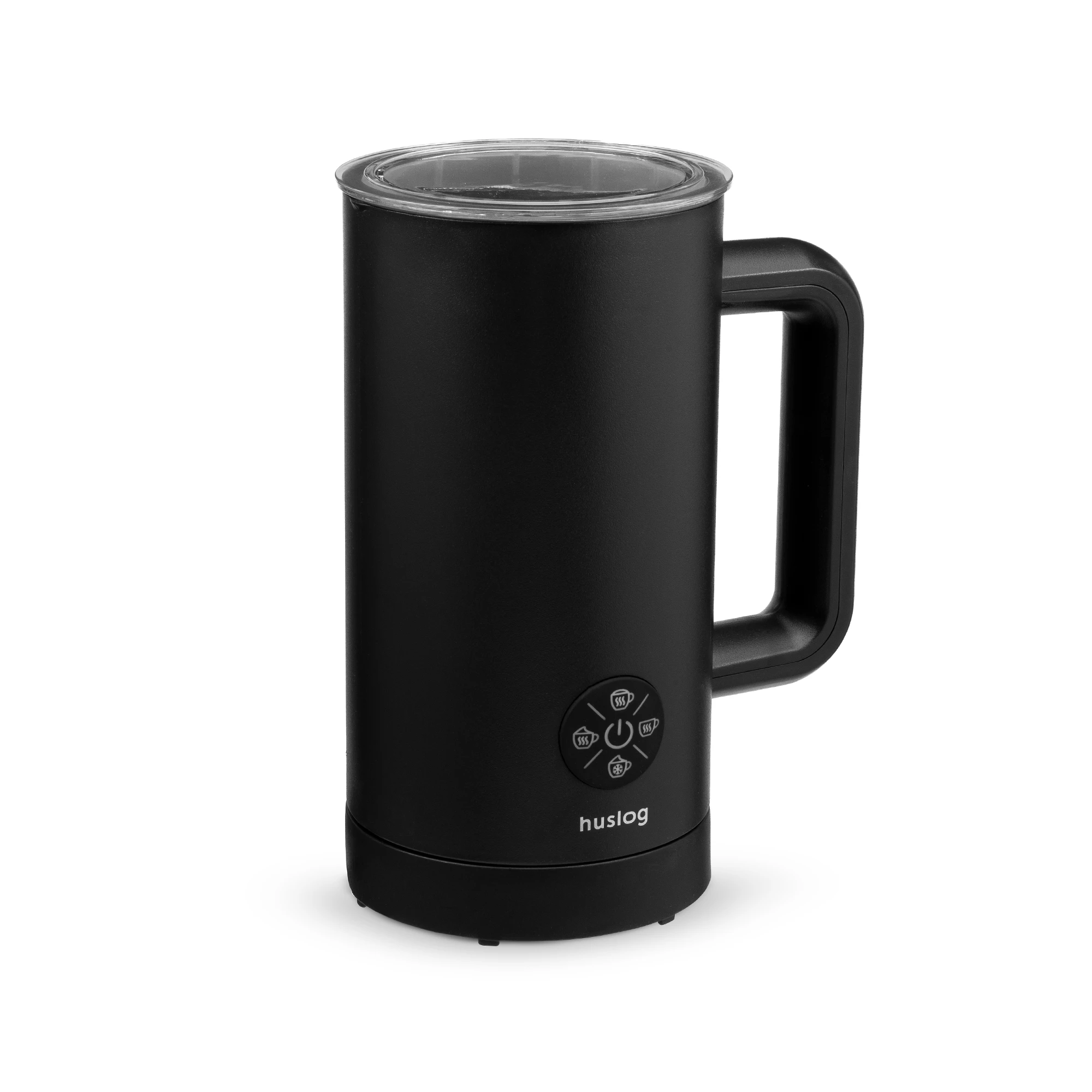 4Spieniacz do mleka czarny 500W