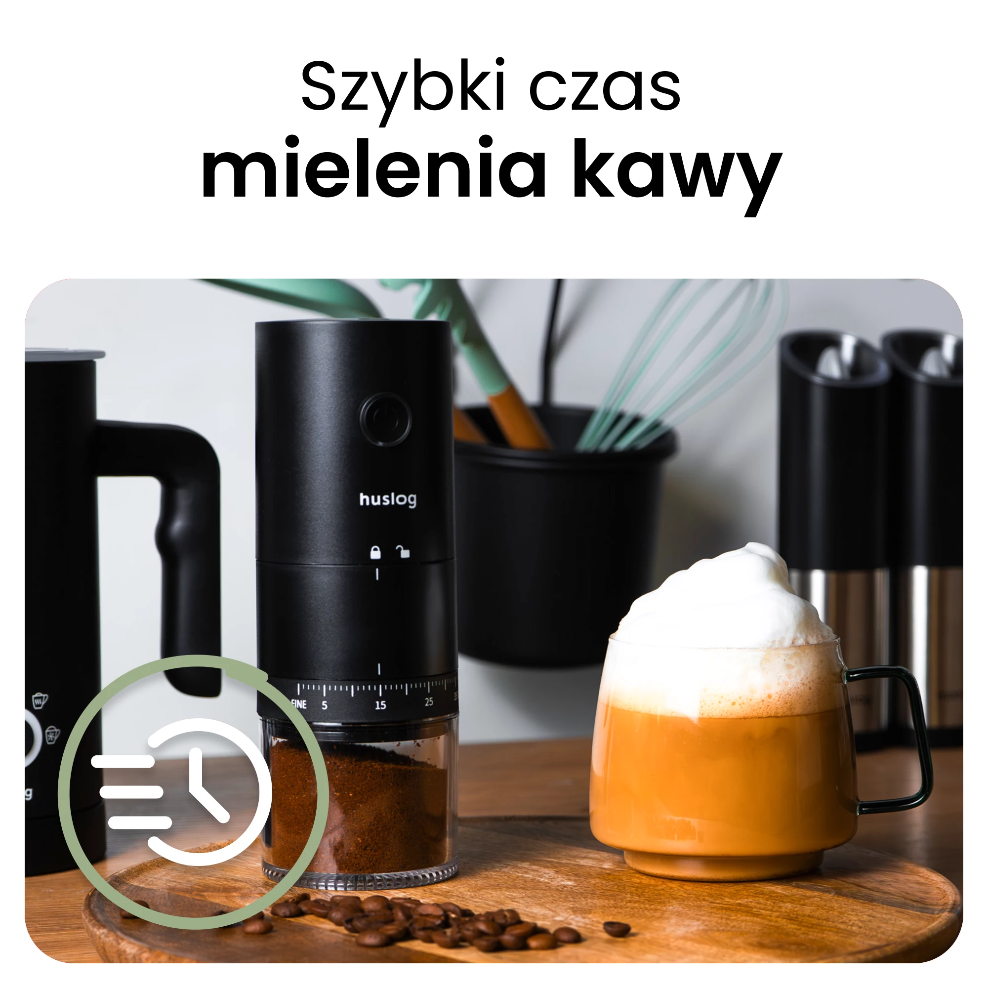 2Młynek bezprzewodowy do kawy