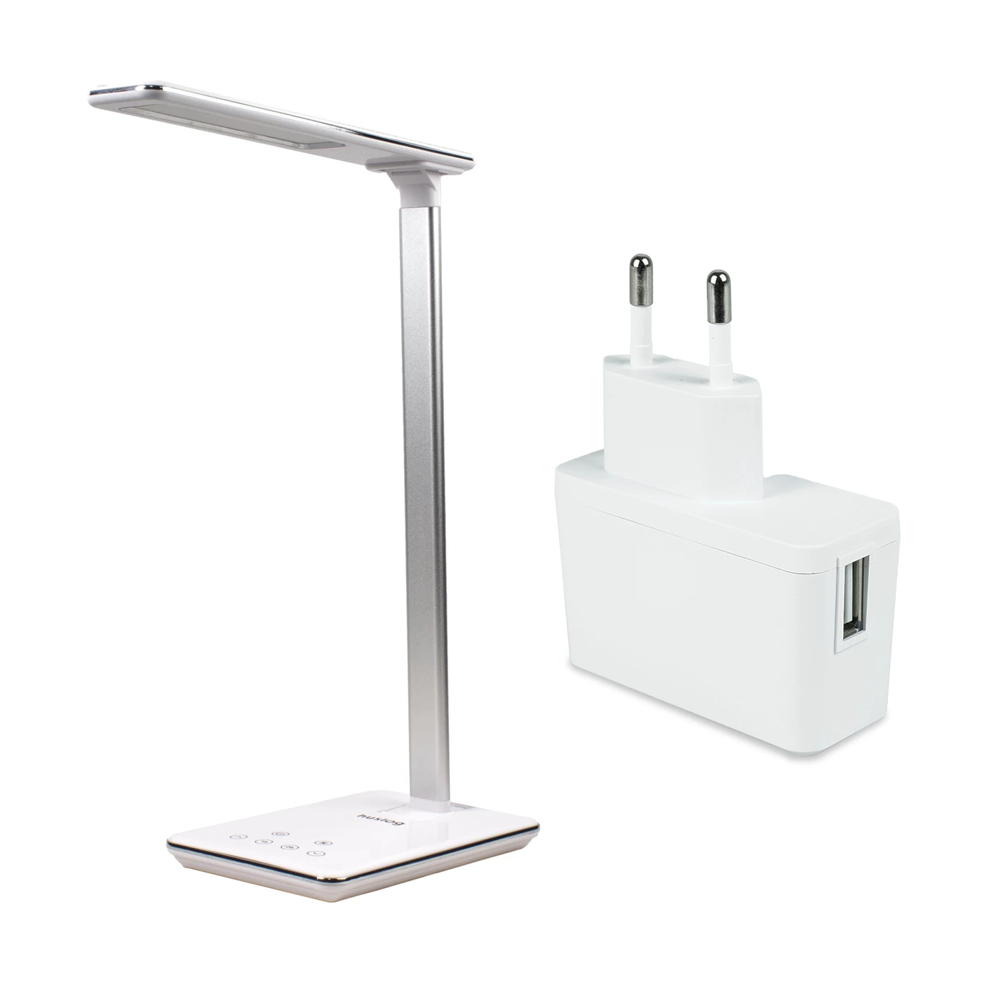 0Adapter do lampki z ładowarką indukcyjną biały